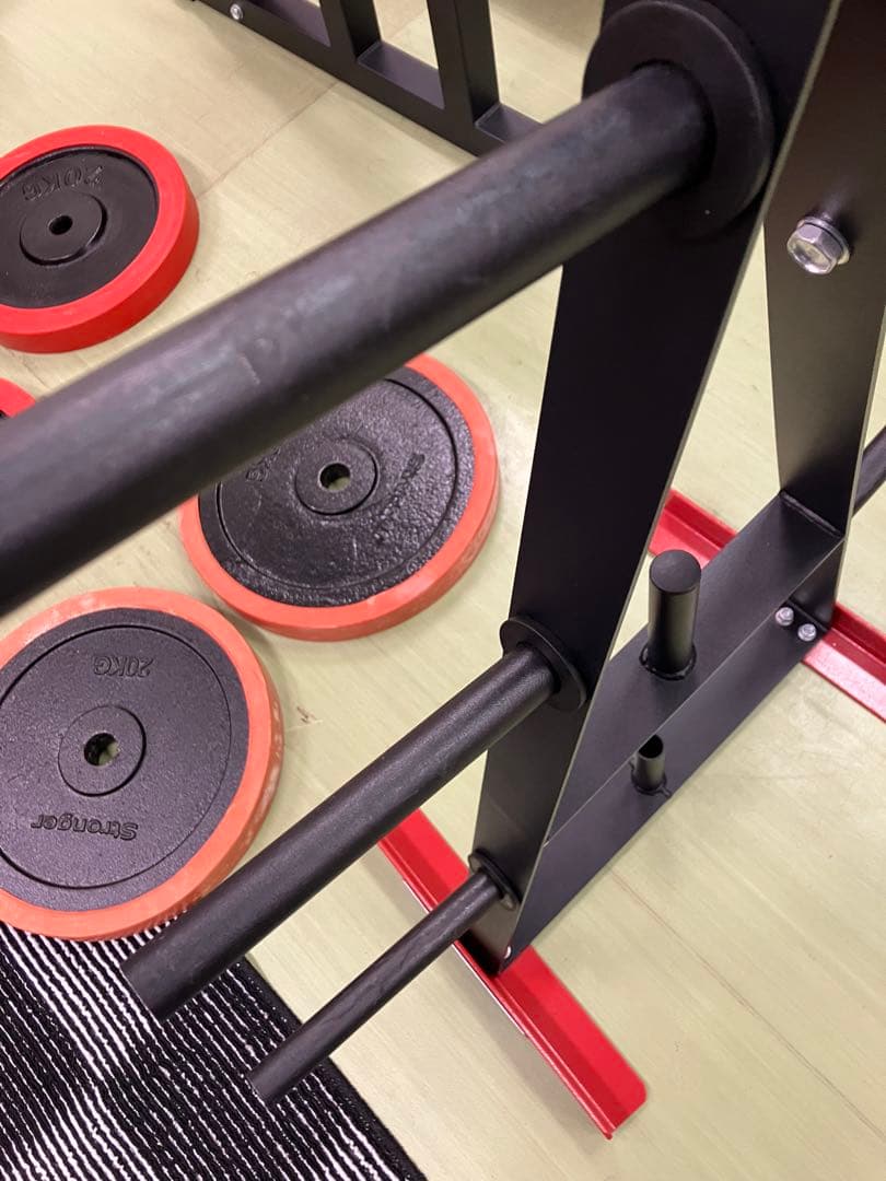 福井県での直接お渡しのみ　ベンチプレス　バーベルセット　約100kg