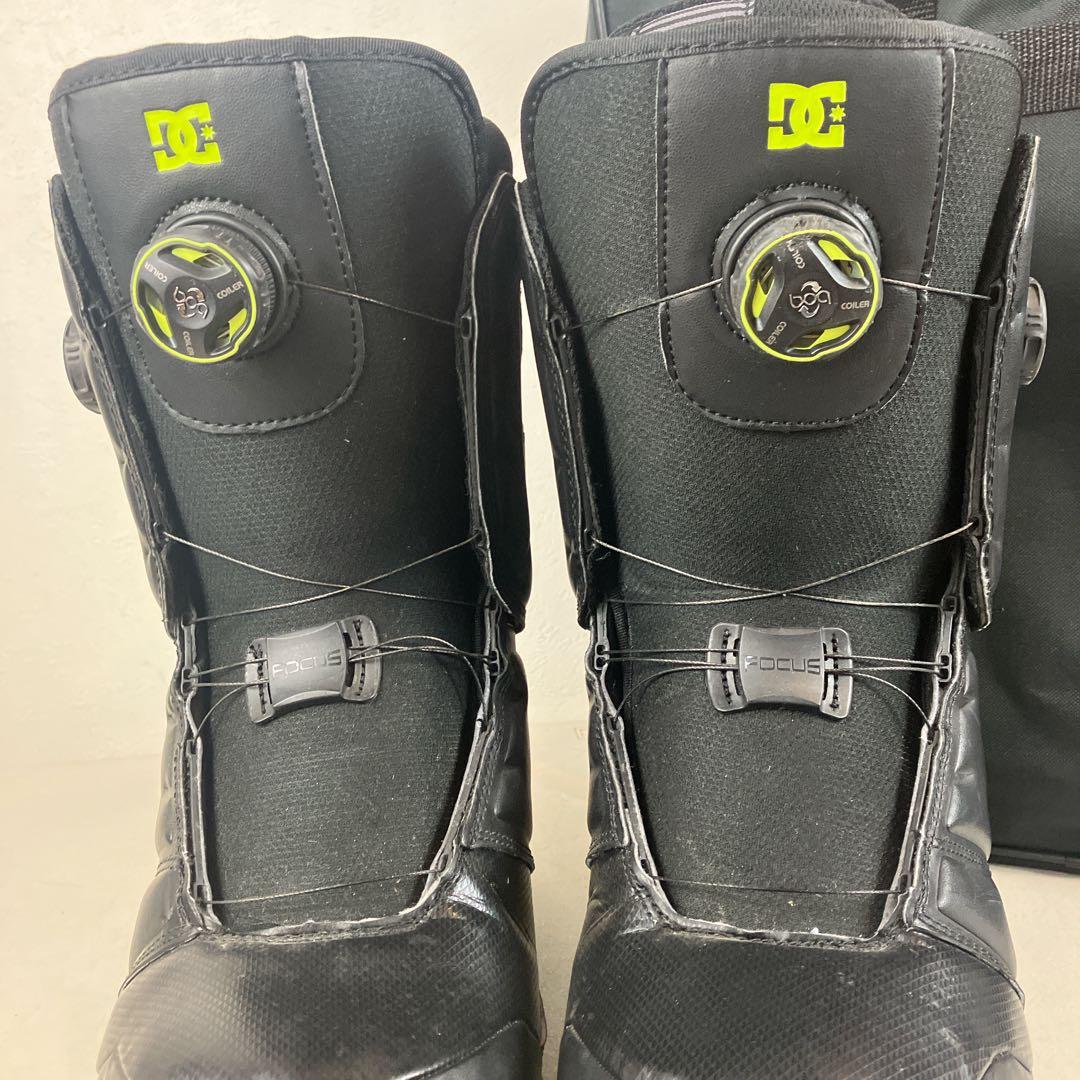 【美品】DC スノーボードブーツ JUDGE BOA ダブル　26.5㎝　ケース