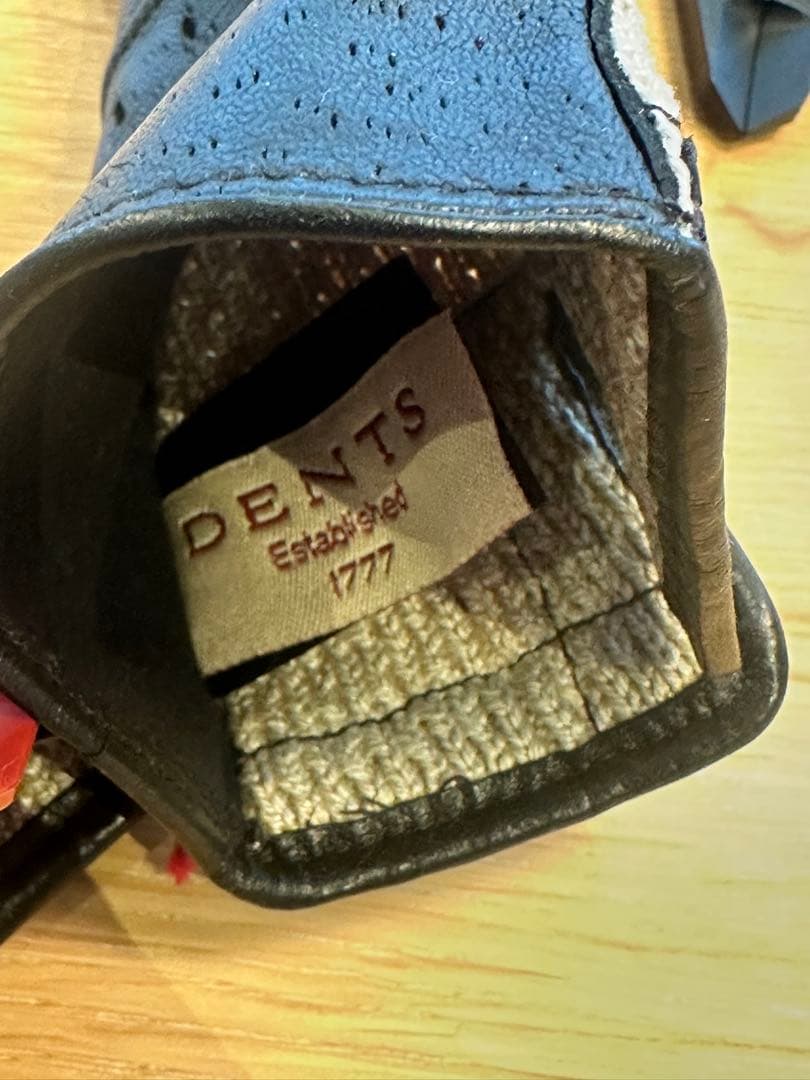 DENTS ドライビンググローブ　手袋 S ブラック　未使用