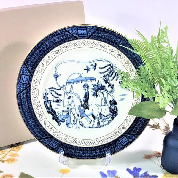 QXQX × NIKKO 柳下美人 ディナープレート (27cm×1枚)