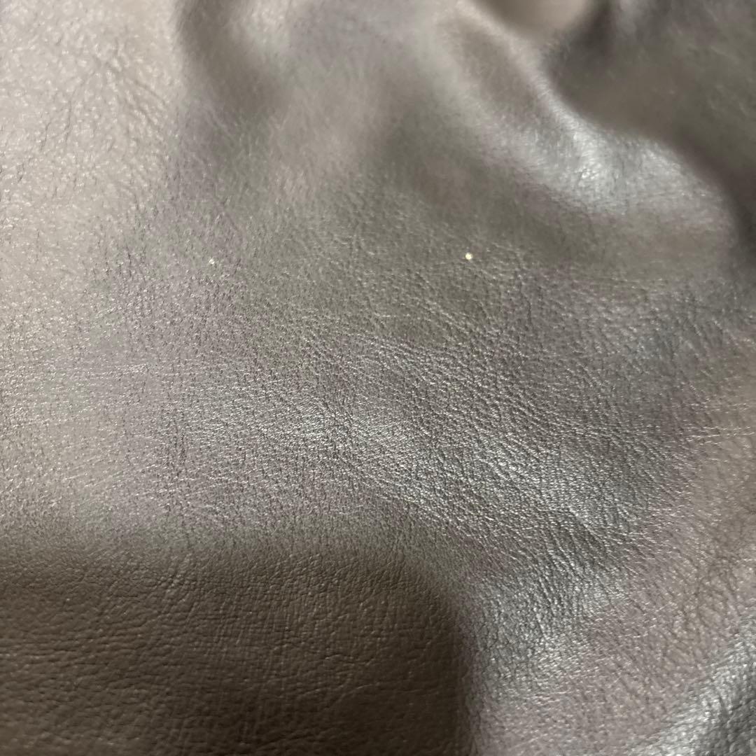 666 Original Clothing ブラック レザー パンツ 32