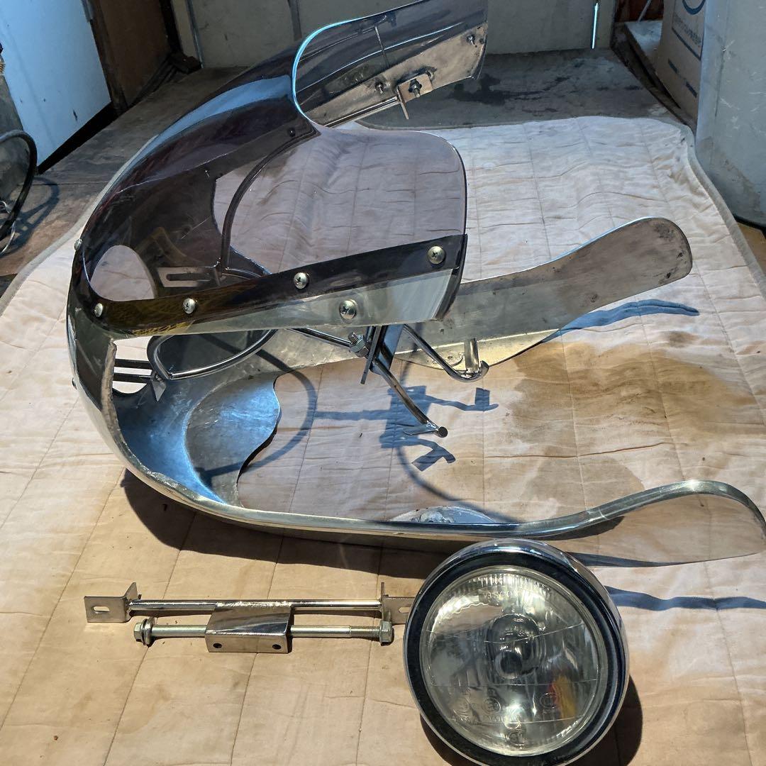 ロイヤルエンフィールド350 ハーフカウル