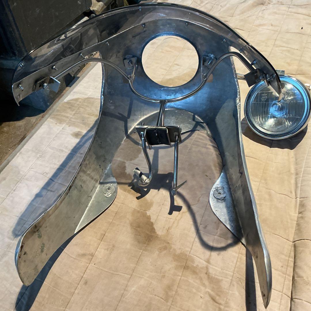 ロイヤルエンフィールド350 ハーフカウル