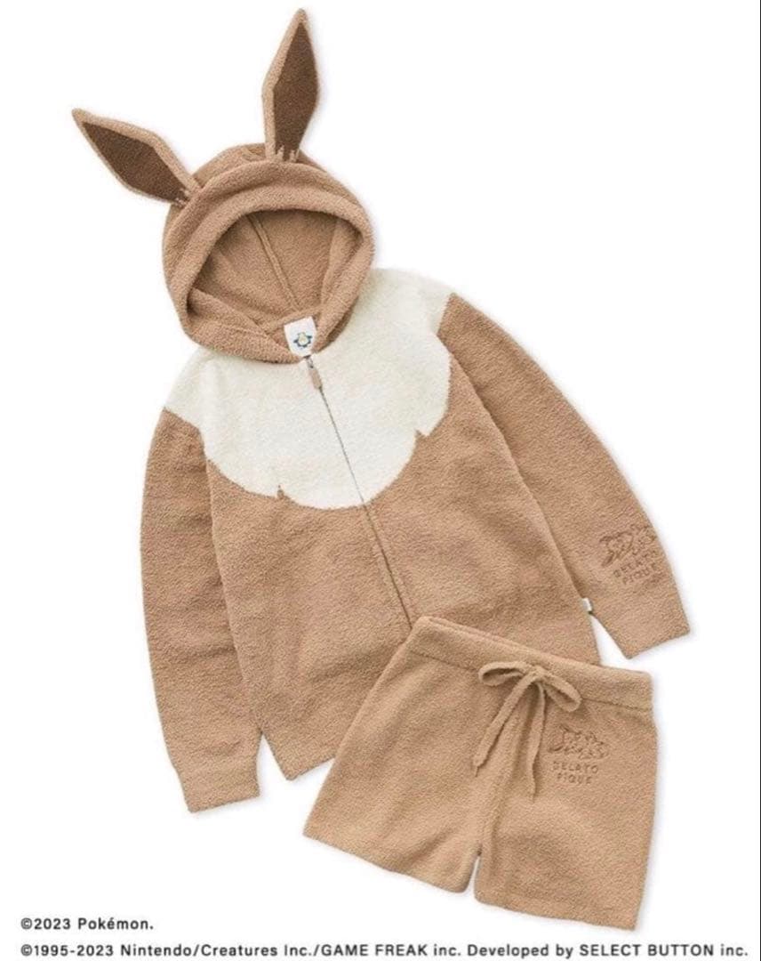 gelato pique ジェラートピケ ポケモンスリープ イーブイ