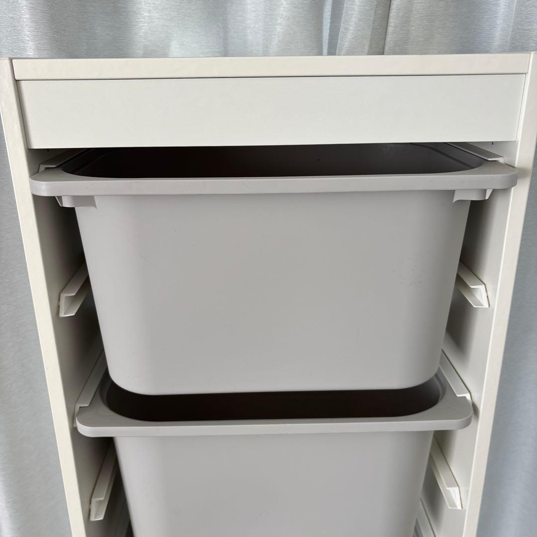 IKEA トロファスト 収納棚　シェルフ　整理　収納　ボックス付　棚付