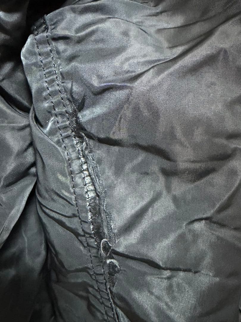 90s アルファMA-1 フライトジャケット黒 短丈 米軍 アメリカ製