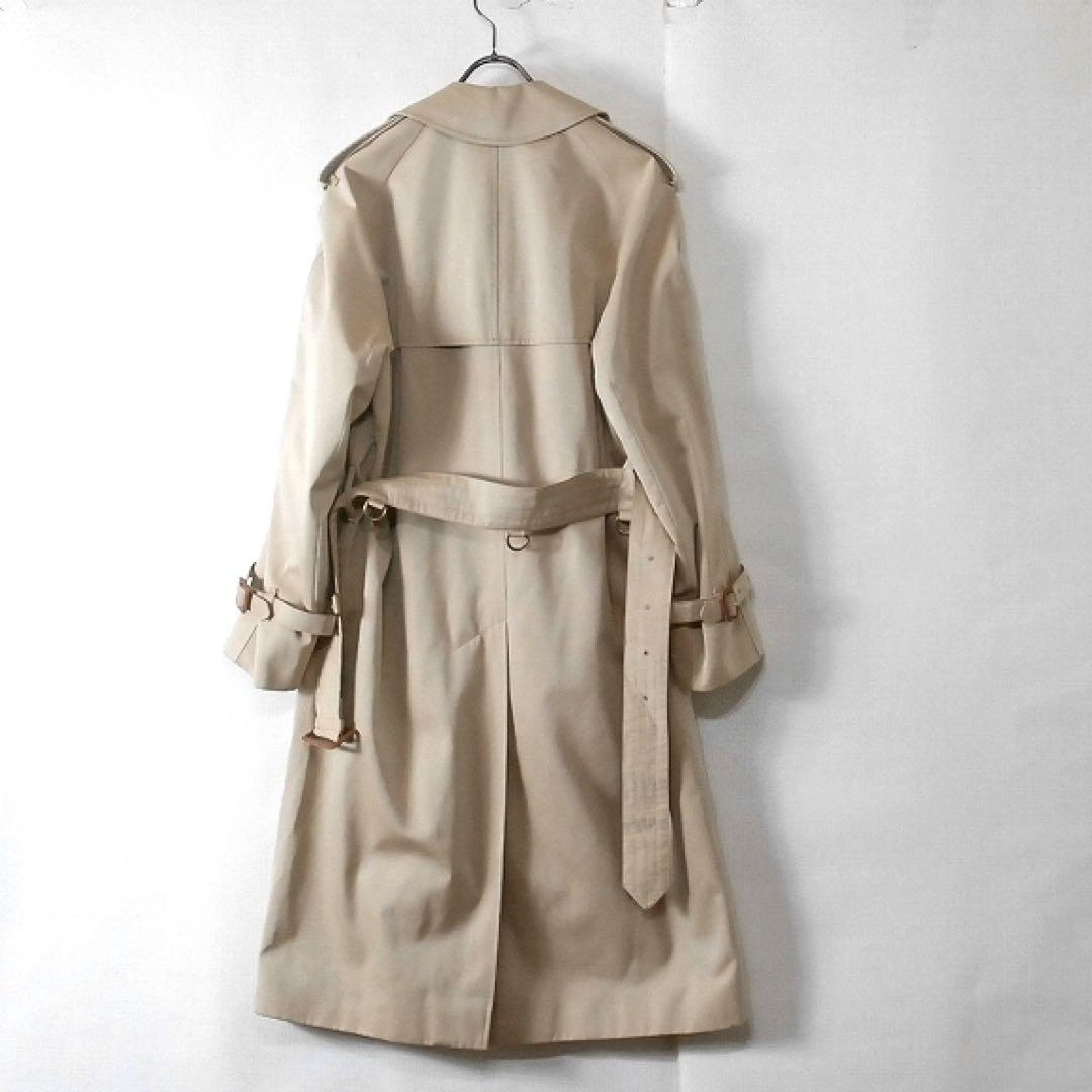 アクアスキュータム / トレンチコート 英国製 ベージュ