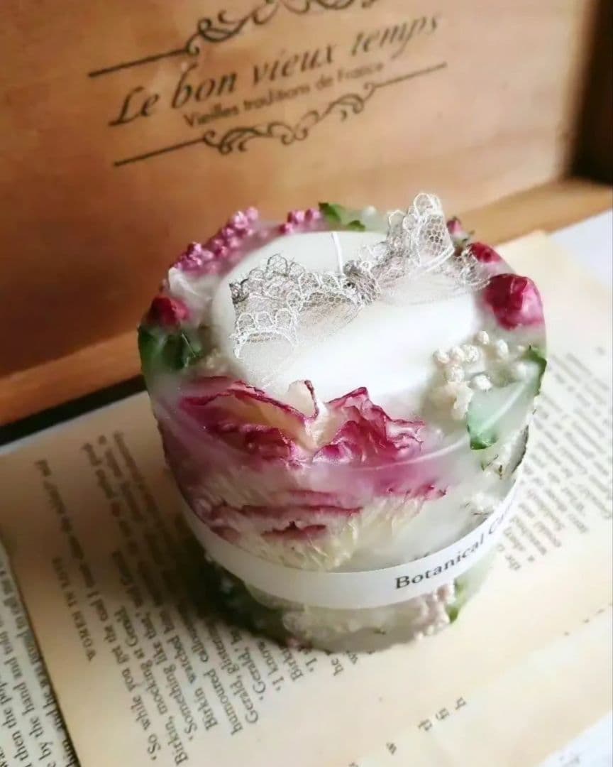 ボタニカルキャンドル　キャンドルホルダー　オーダーページ　１１月１日再開♪ˎˊ˗