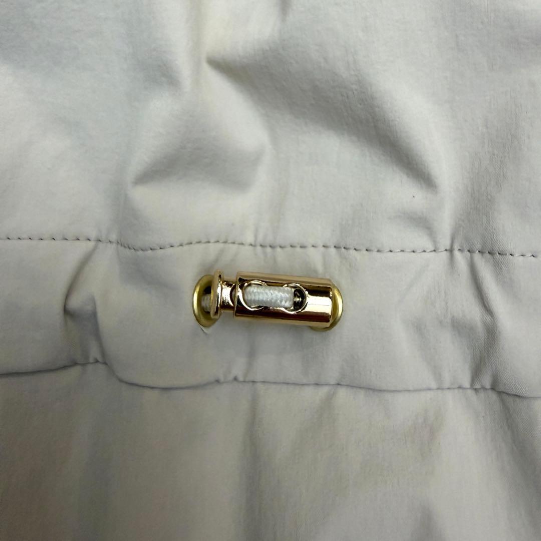 25SS【23区】撥水加工ナイロン2WAYストレッチロングアウター 44 13号