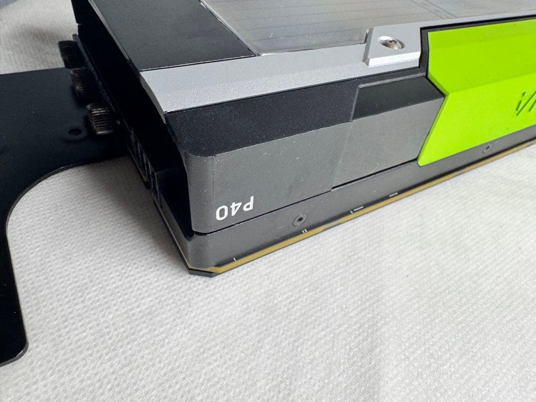 【作動保証】NVIDIA TESLA P40 24GB GPU アクセラレーター