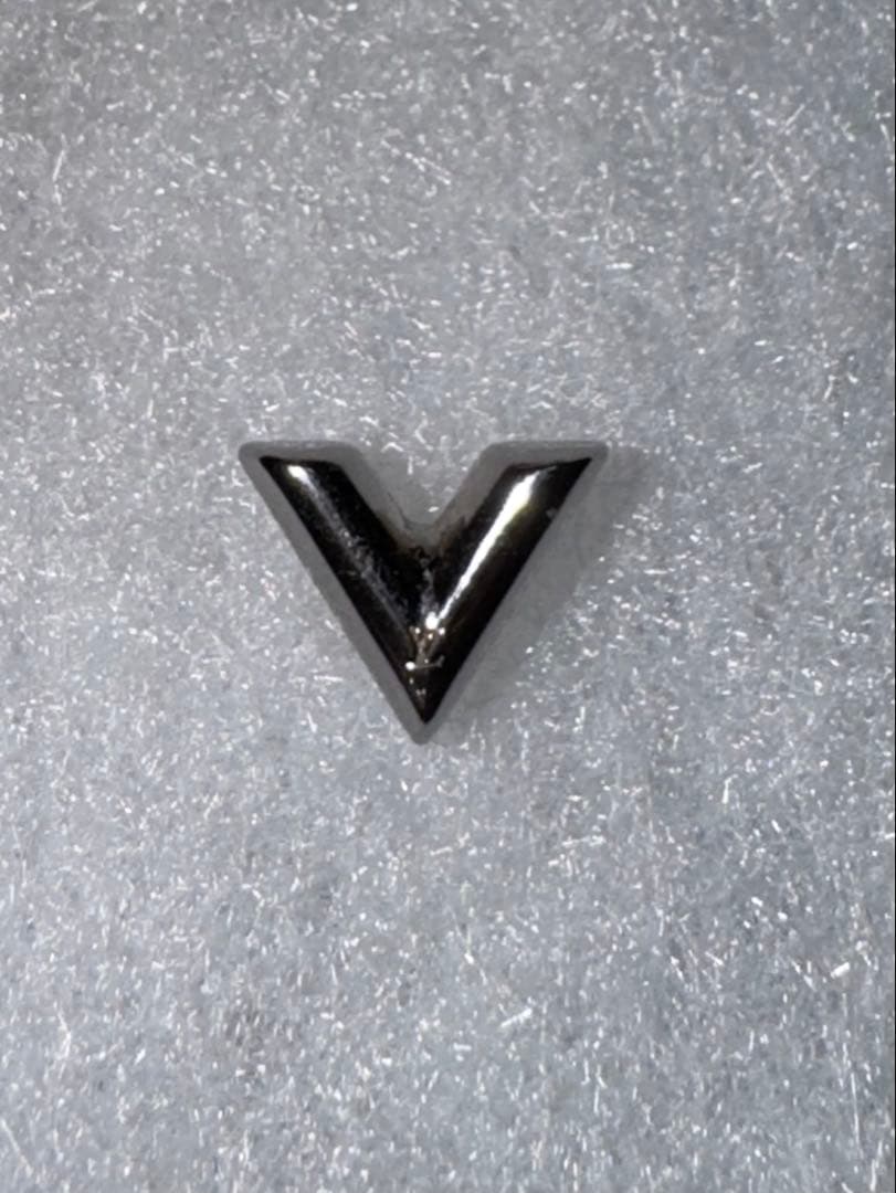 【LOUIS VUITTON】エセンシャルV（片耳）シルバー 箱&巾着付き