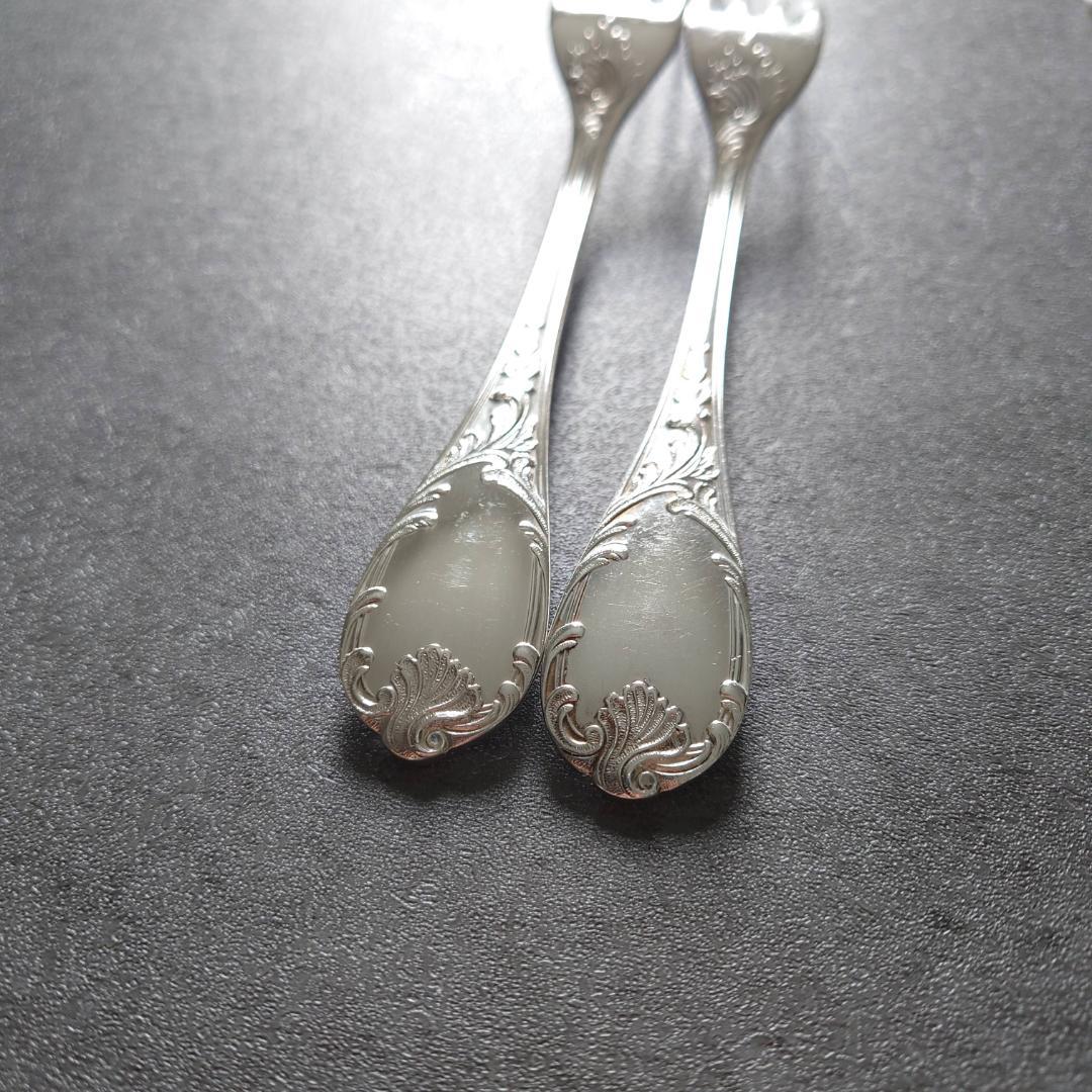 クリストフル マルリー デザートフォーク 2点