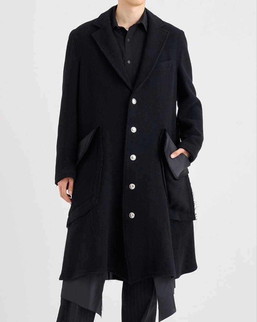 【sulvam / サルバム】WW-C01-400 COAT サイズM ブラック