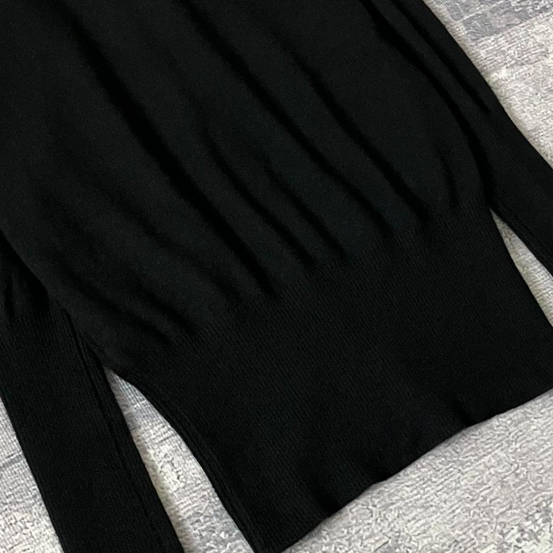 【美品】ヴィヴィアンウエストウッド ロングカーディガン オーブ刺繍 ブラック 黒