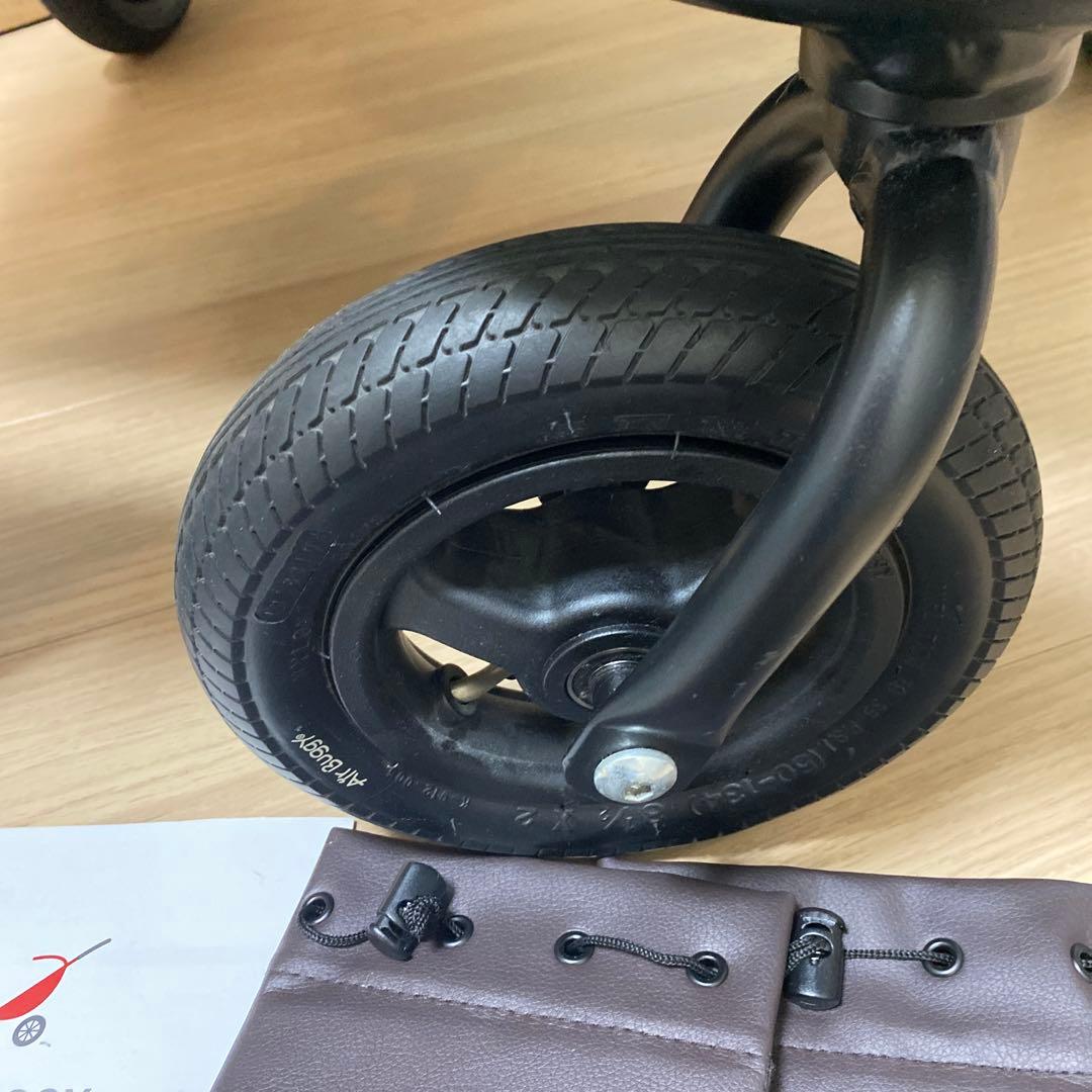 【週末お値下げ】AIRBUGGY COCO DOUBLE ベビーカーグレー箱あり