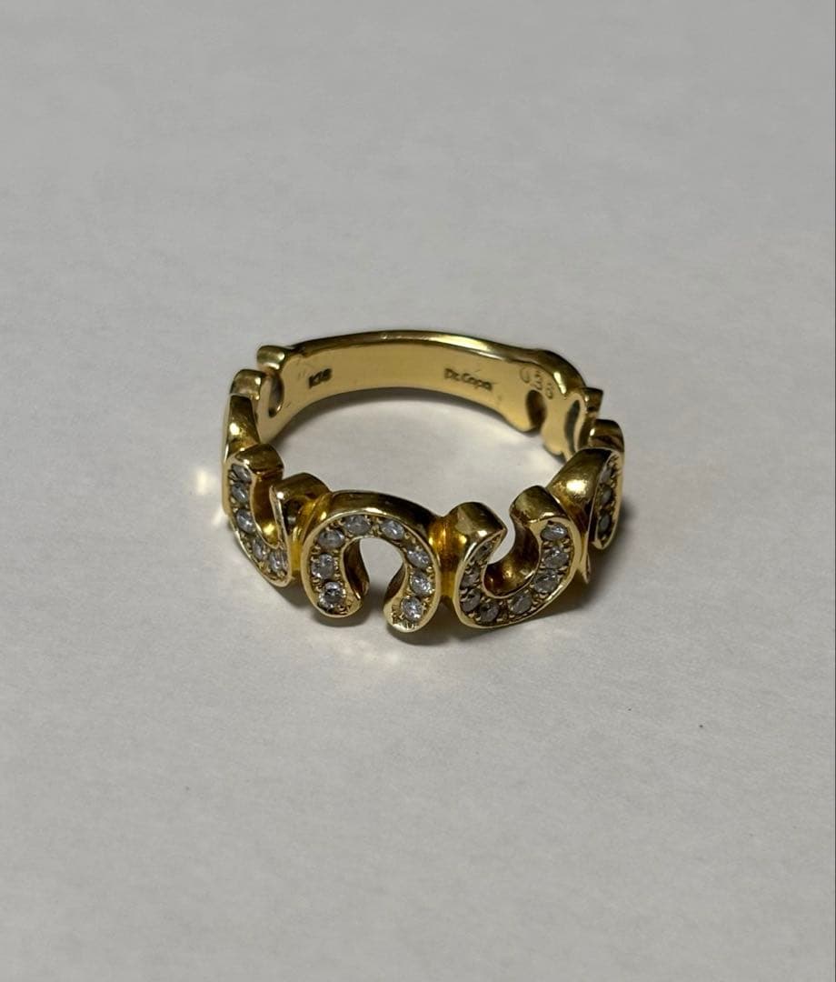 プ*ー様 Dr.コパ 馬蹄ゴールドリング