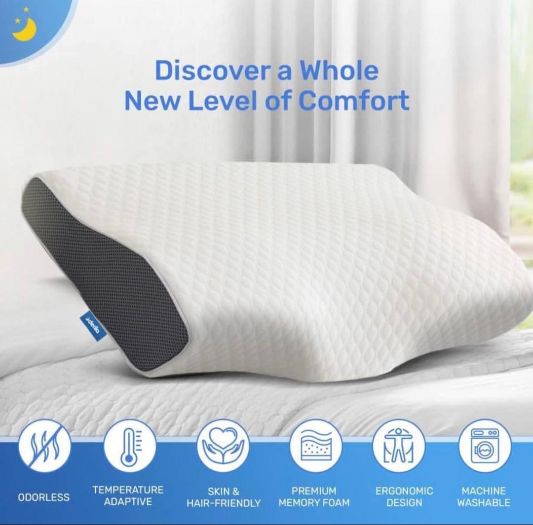 Derila（デリラ）安眠枕 メモリーフォーム 快眠 枕カバー付