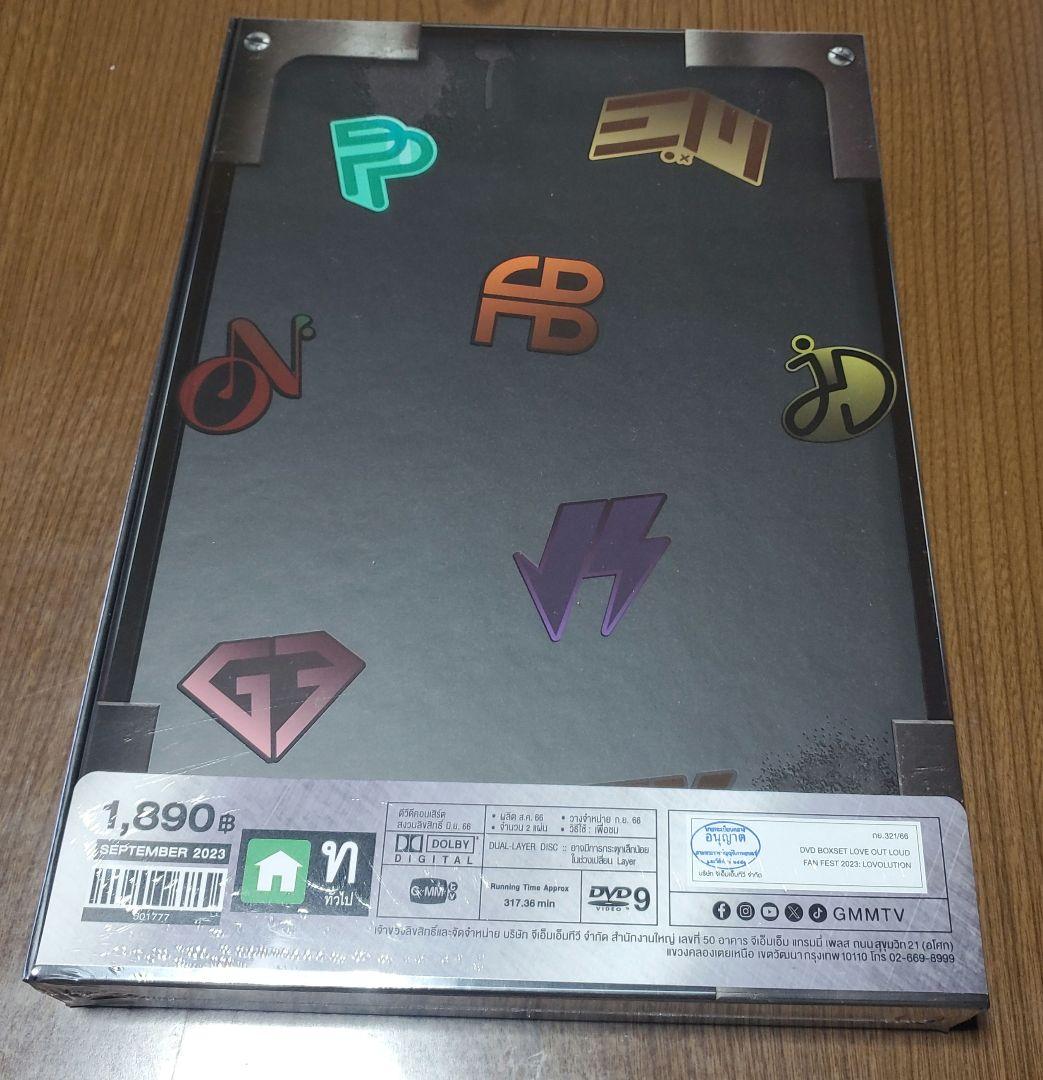 ミュージック GMMTV LOVE OUT LOUD FAN FEST 2023 DVD