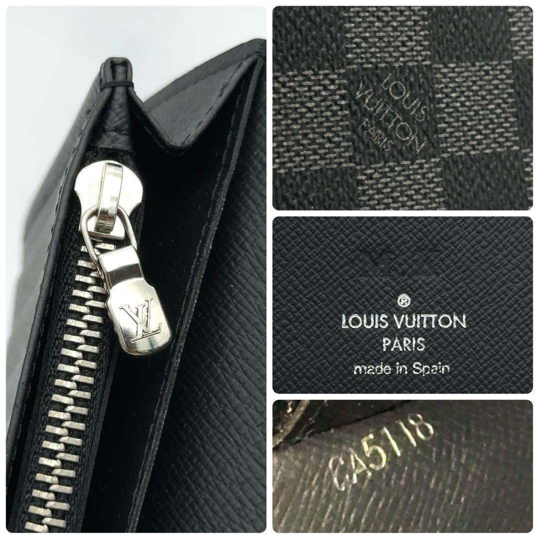 未使用級✨ルイヴィトン ダミエグラフィット ポルトフォイユ ブラザ 新型 長財布