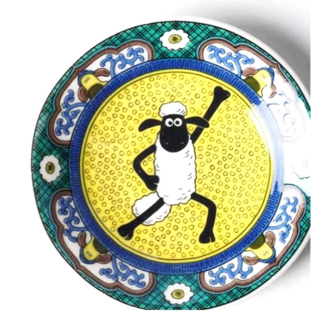 ひつじのショーン　小皿　吉田屋画風　豆皿　箱付き