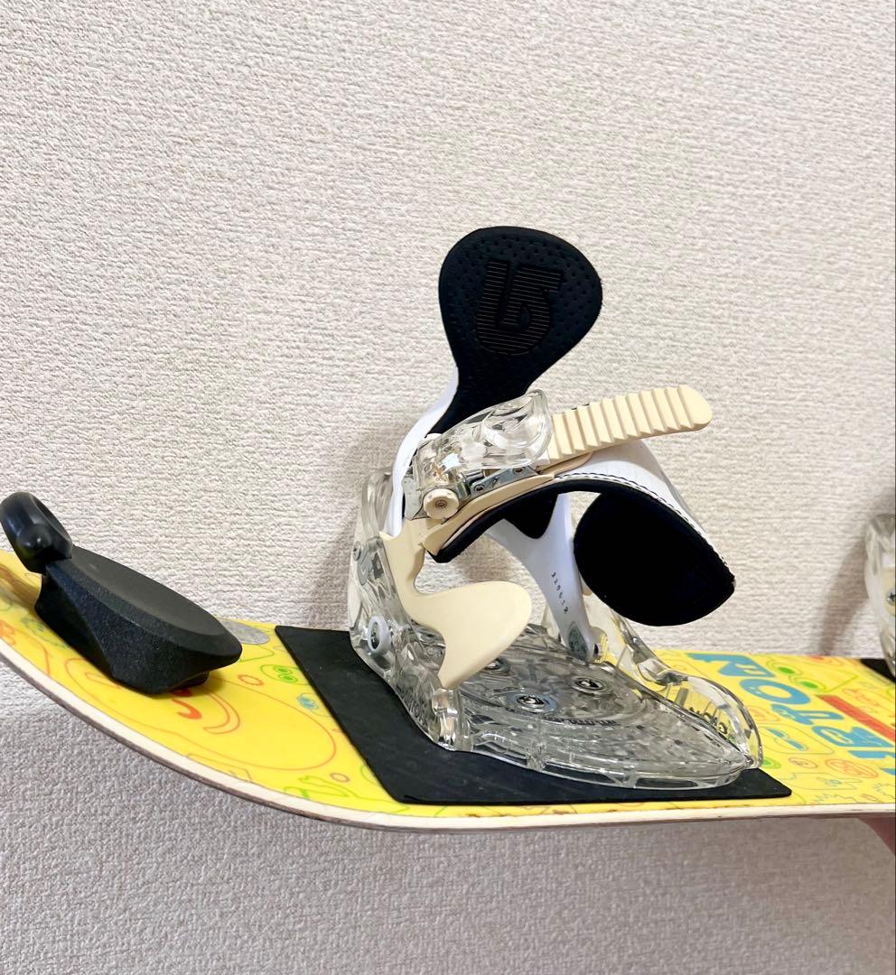 r*.様 BURTON バートン　子供用80cm ビンディング付き　フルバートン