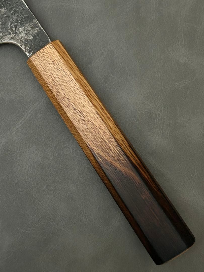 堺孝行 包丁 牛刀 牛刀包丁 焔 紅蓮 安来鋼青紙二号 八角柄 225mm ①