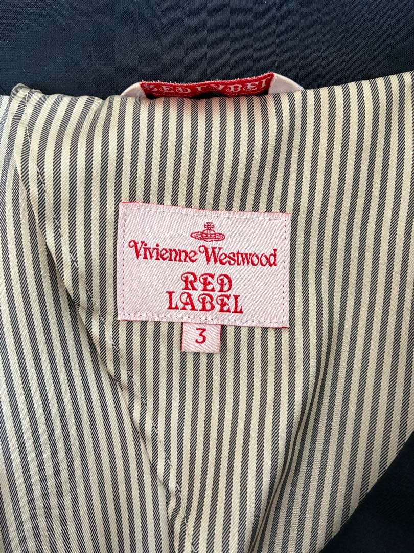 Vivienne Westwood Red Label ネイビー ボタンコート