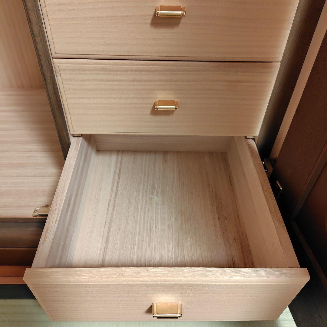 府中家具　洋服ダンス　木製品　桐　土井木工