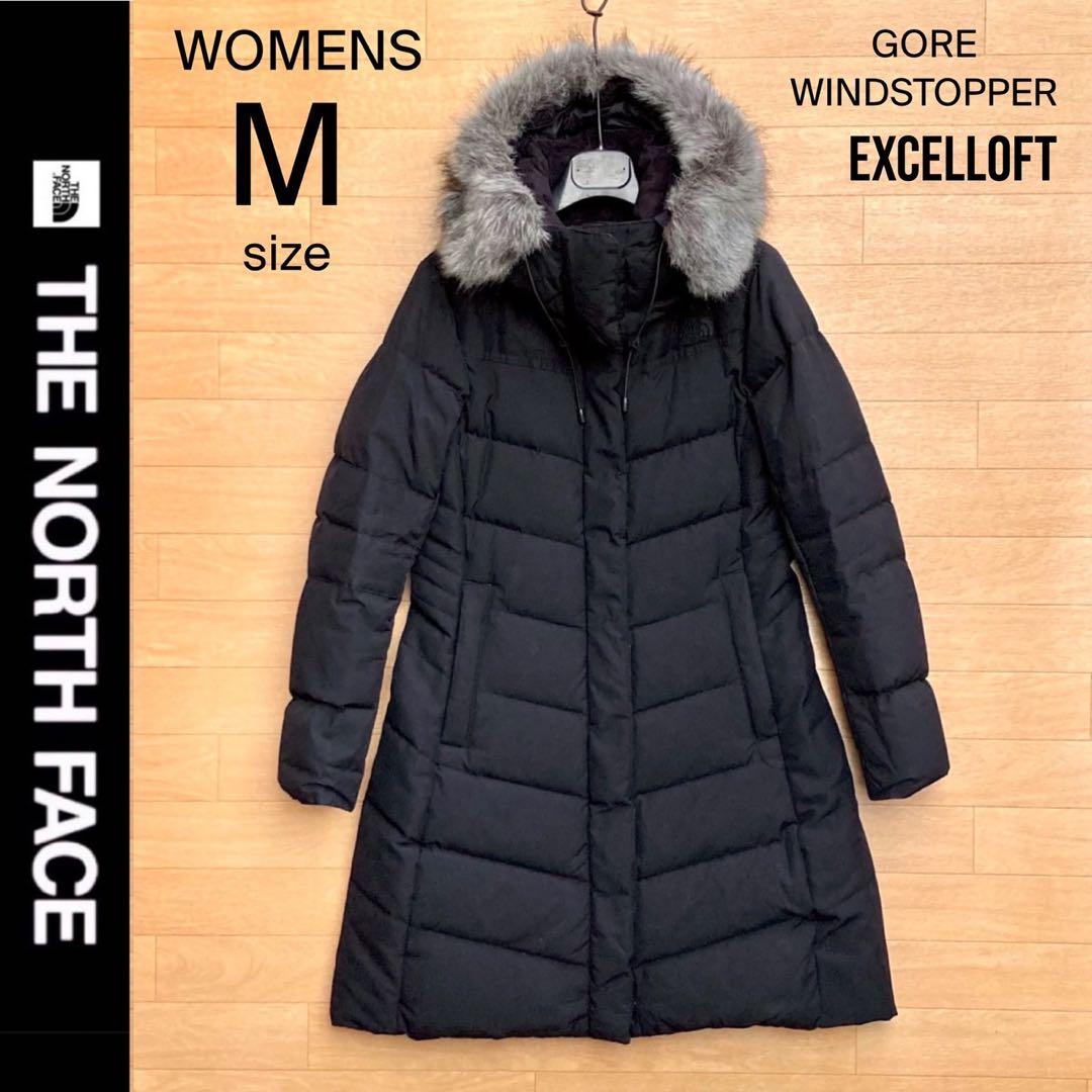 美品 ノースフェイス ダウンコート M GORE WINDSTOPPER ダウン