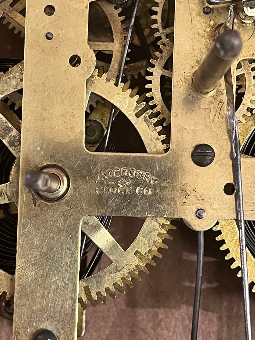 ウォーターベリー社製　八角型掛時計