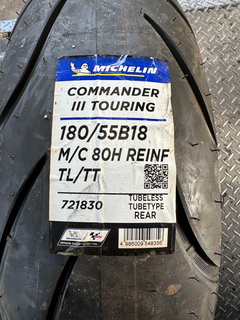 パーツ COMMANDER III TOURING 180/55B18