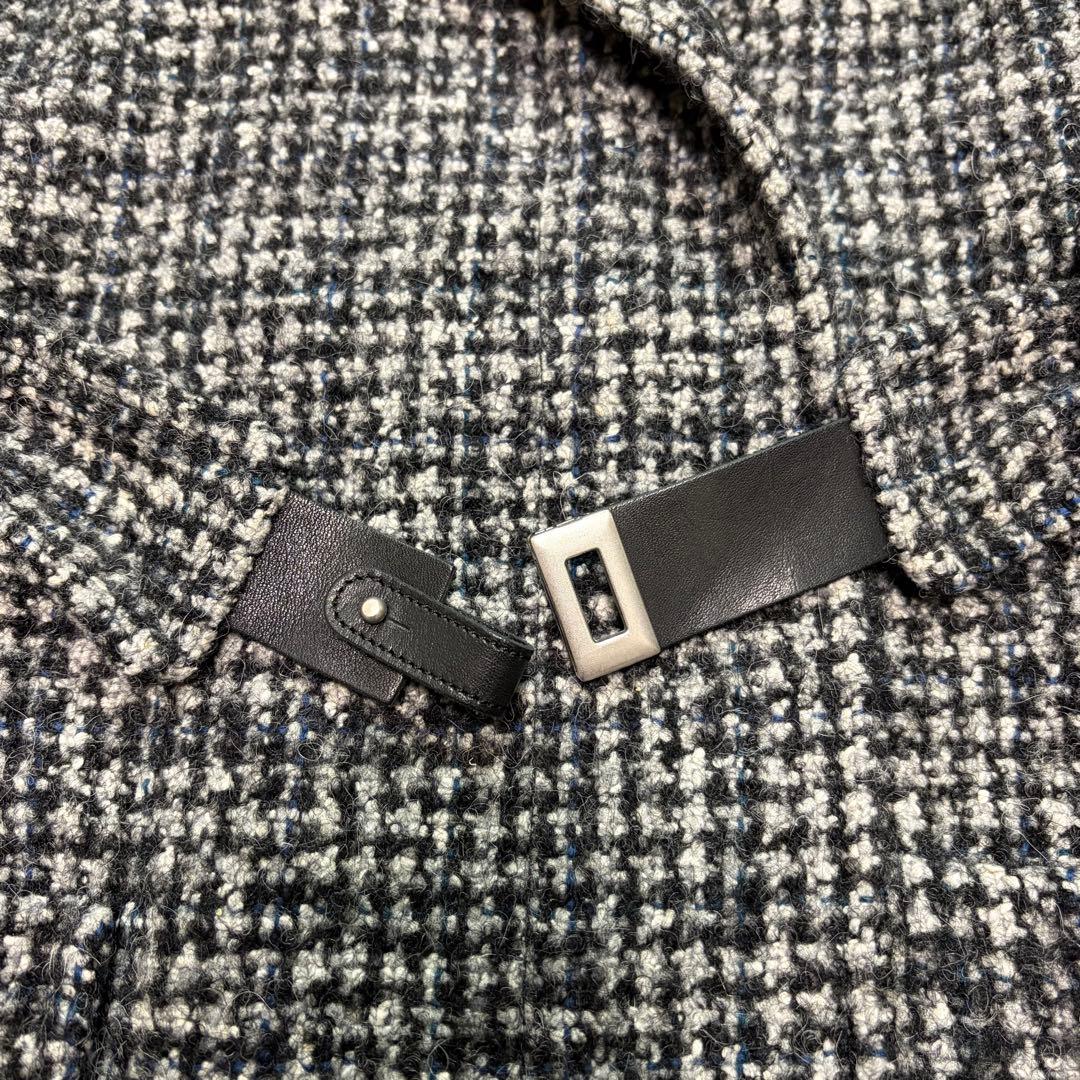 【極美品】MAX&Co. ツイード ロングコート ベルト付き XLサイズ 42