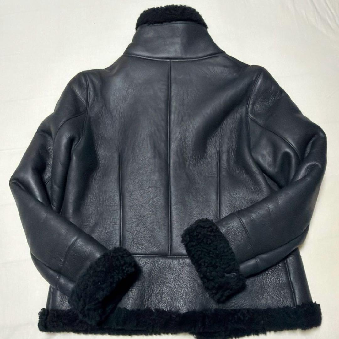 【美品】UNITED ARROWS ムートンライダースジャケット　38