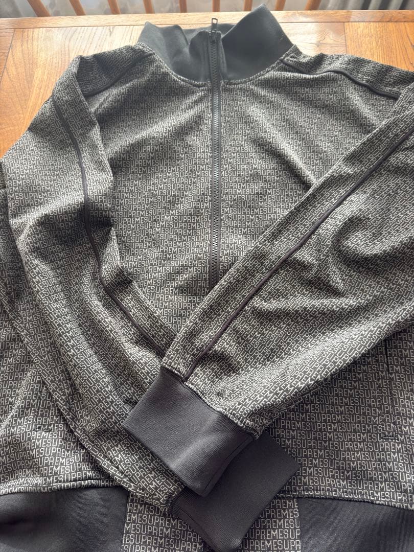 Supreme ジャージジャケット Lブラック