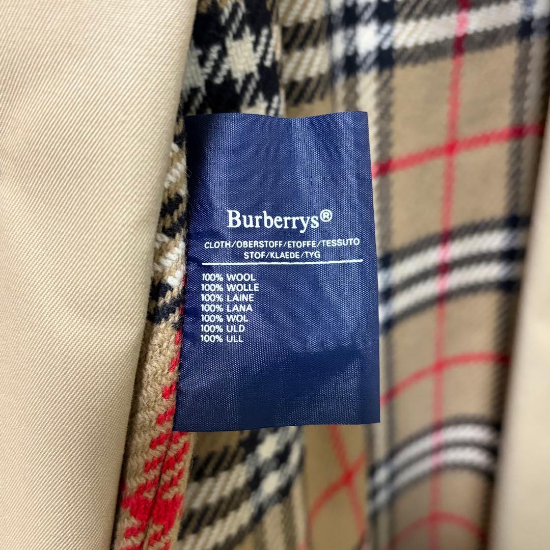 【Burberry】ベージュ トレンチコート チェック裏地