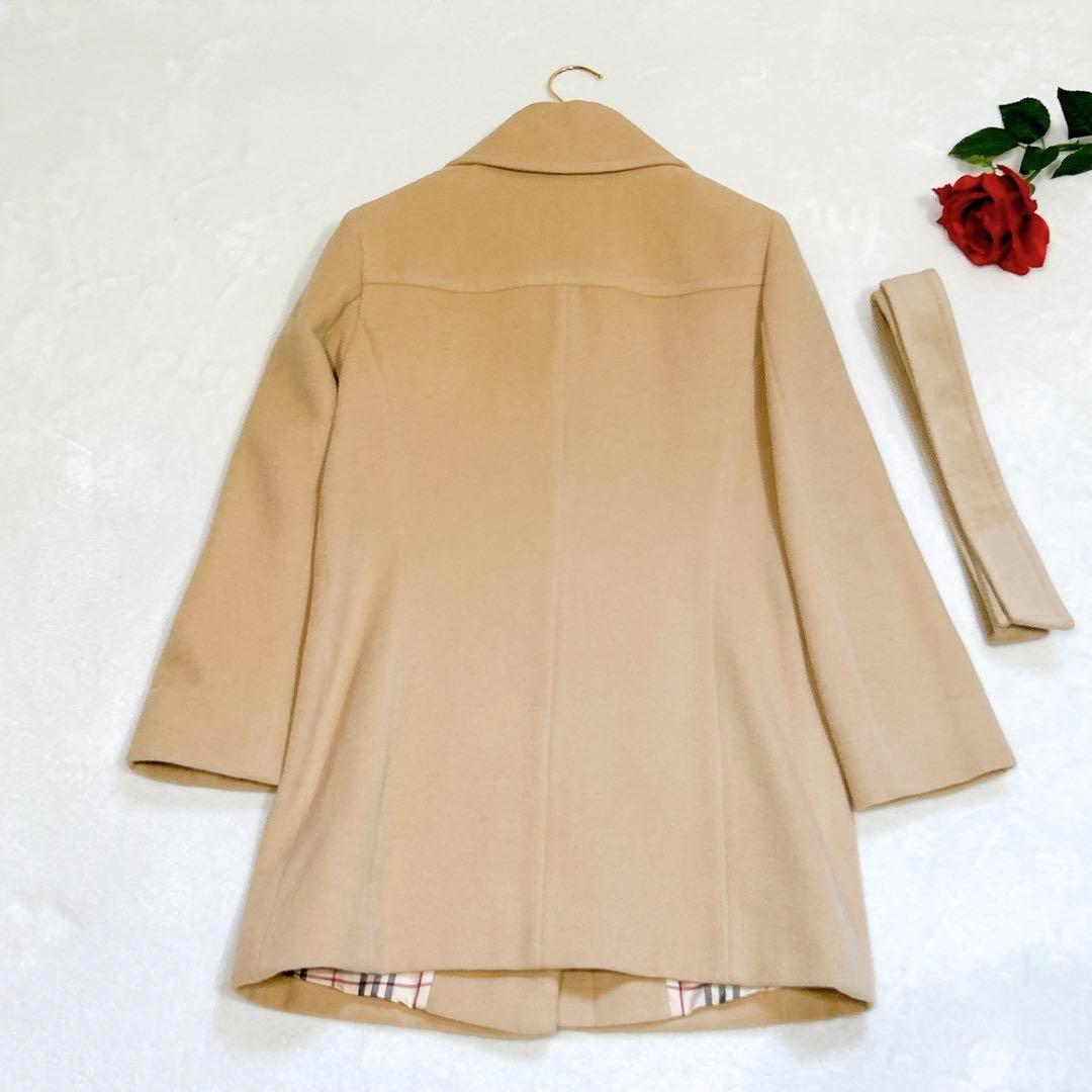 新品同様✨　バーバリー　ロンドン　トレンチコート　ノバチェック　アンゴラ　ウール