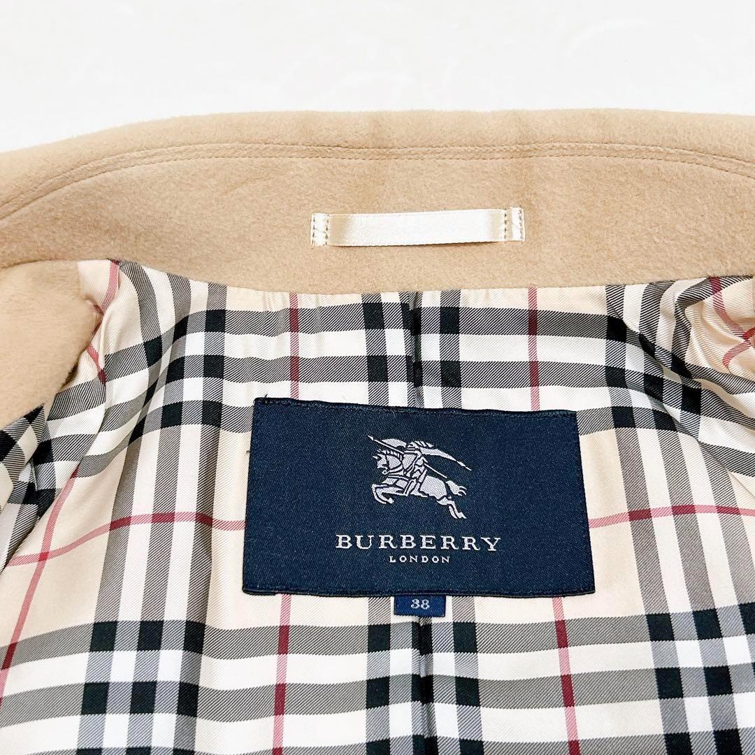 新品同様✨　バーバリー　ロンドン　トレンチコート　ノバチェック　アンゴラ　ウール