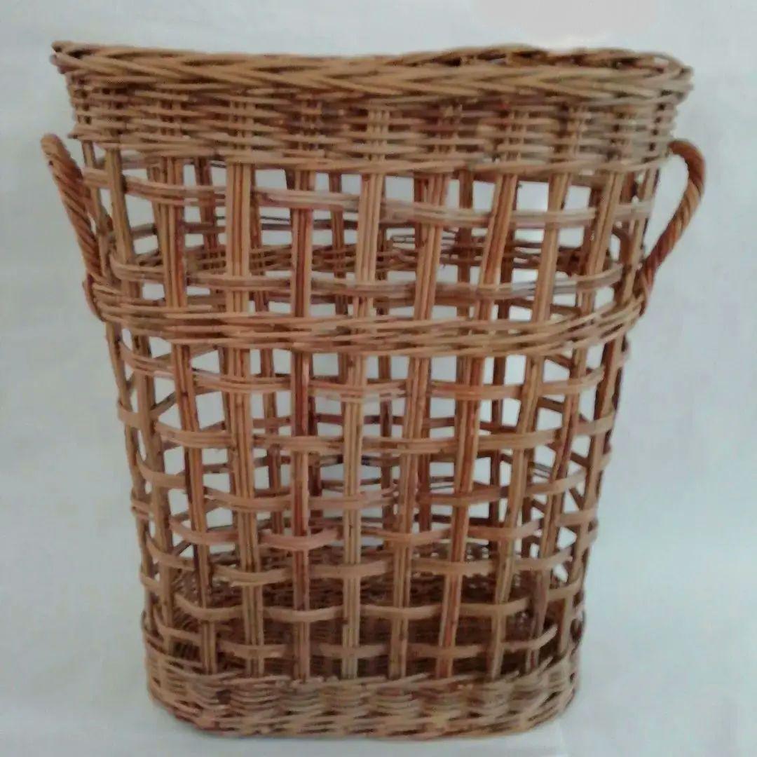 ビッグ　バスケット　かご　カントリー　ヴィンテージ
