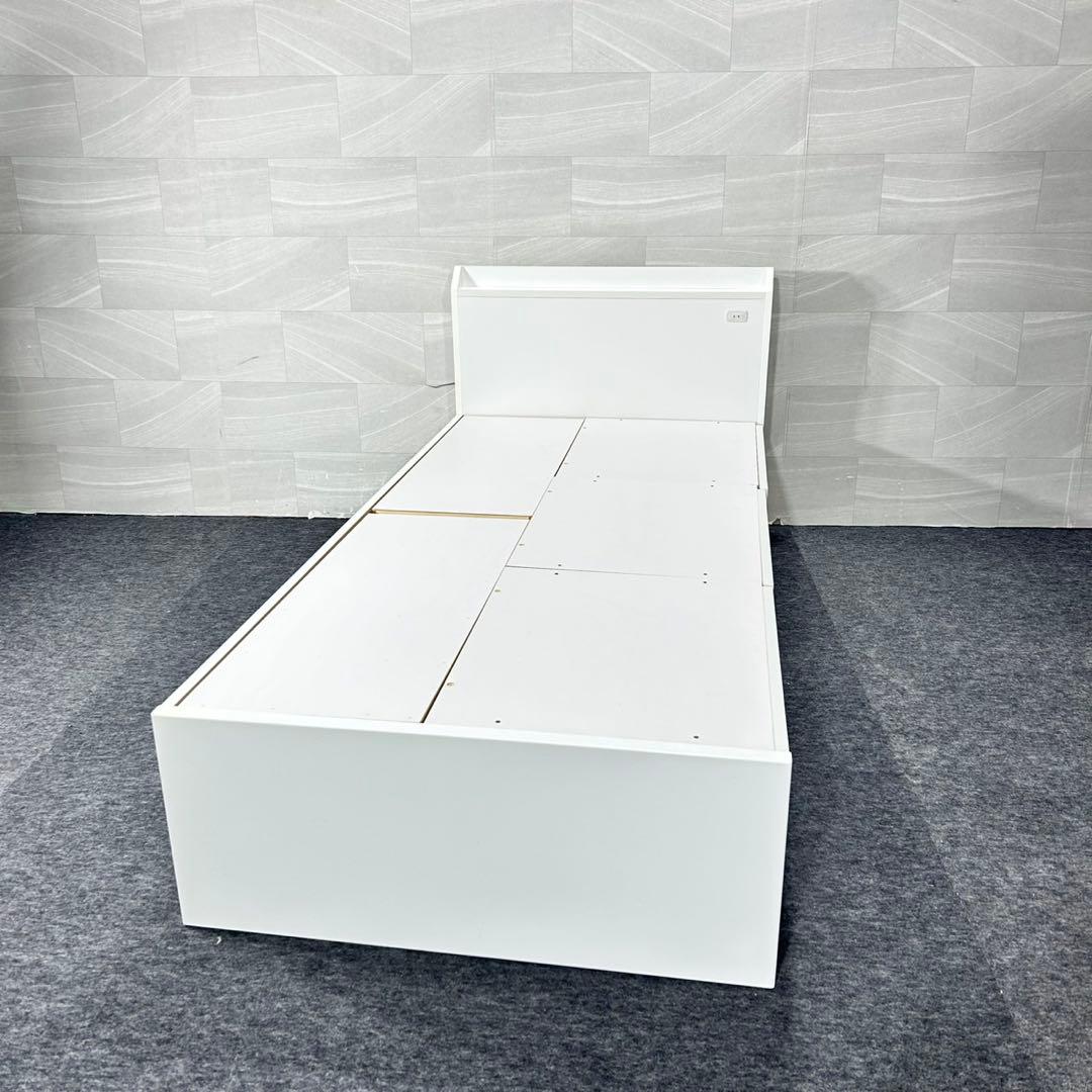 ニトリ シングル ベッドフレーム ジオチェスト 収納 格安 d5318