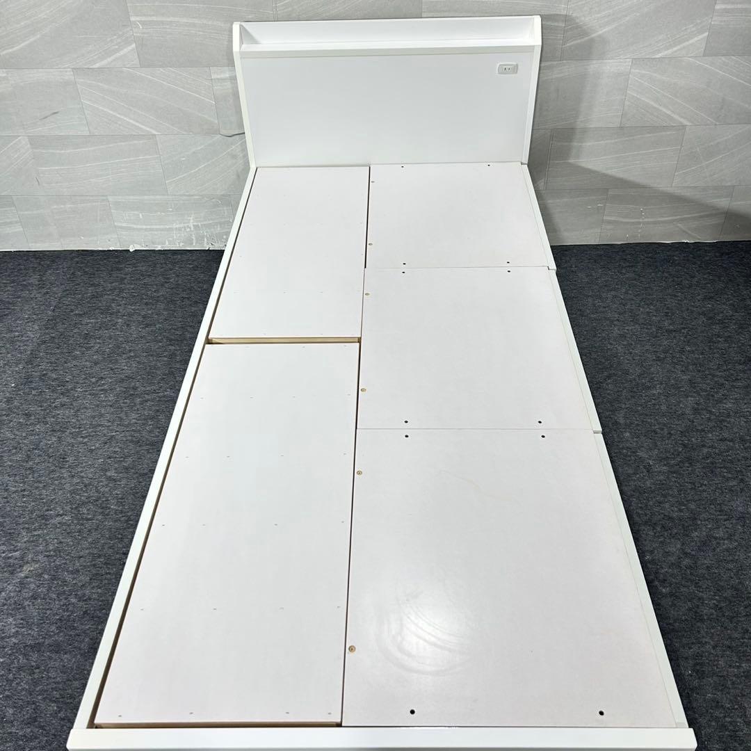 ニトリ シングル ベッドフレーム ジオチェスト 収納 格安 d5318