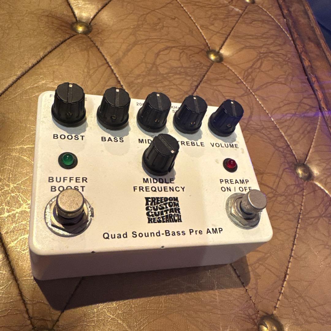 ベース Quad Sound-Bass Pre AMP
