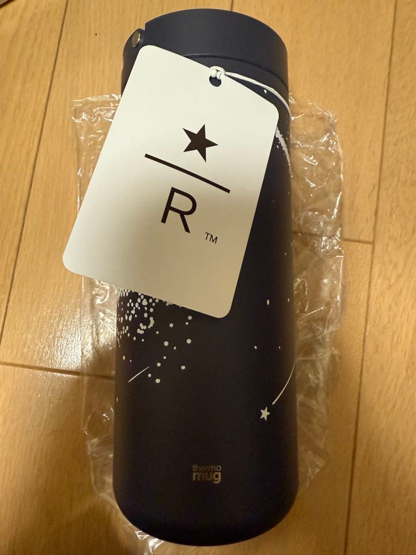 スターバックス　converse TOKYO ステンレスボトル　ネイビー