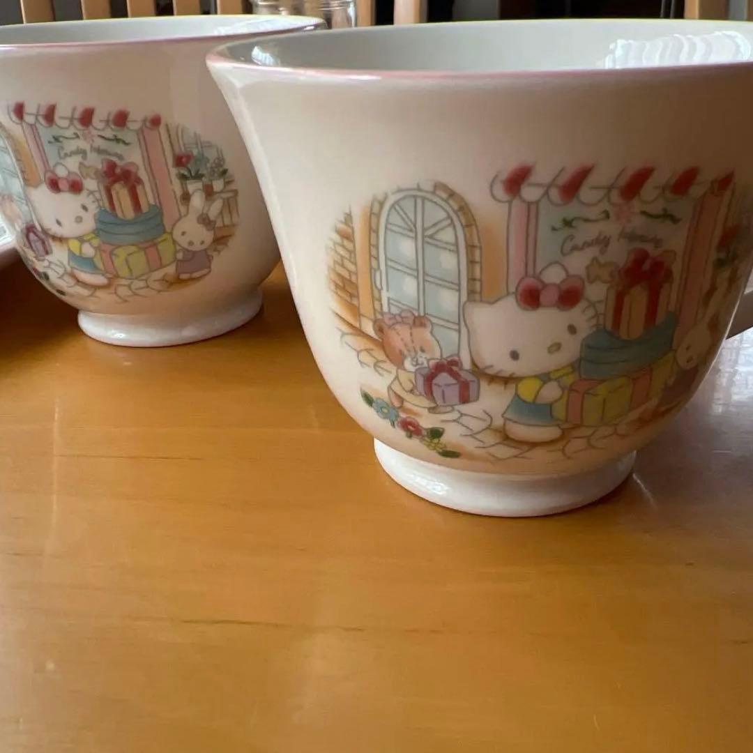 レア品　ハローキティ × NIKKO 食器セット 陶器 6点