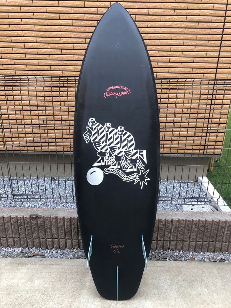 CRIME ブラック ショートボード