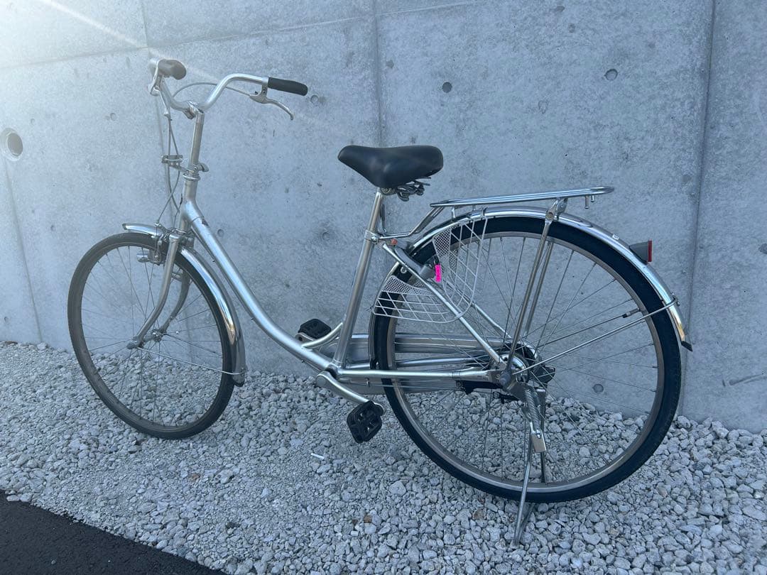 R14 愛知 ブリヂストン E60U1 B1B エブリッジ 26インチ シルバー