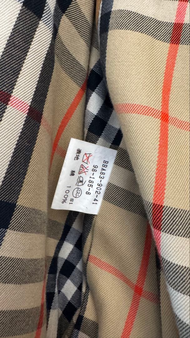 バーバリー トレンチコート 綿100% ロング丈 XXl