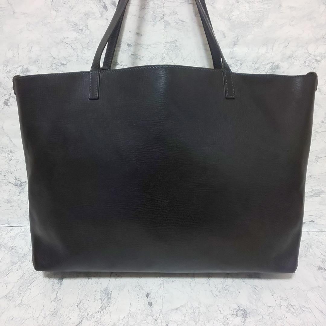 廃盤品 Felisi ラージトートバッグ 13-37 イタリアンレザー ブラック