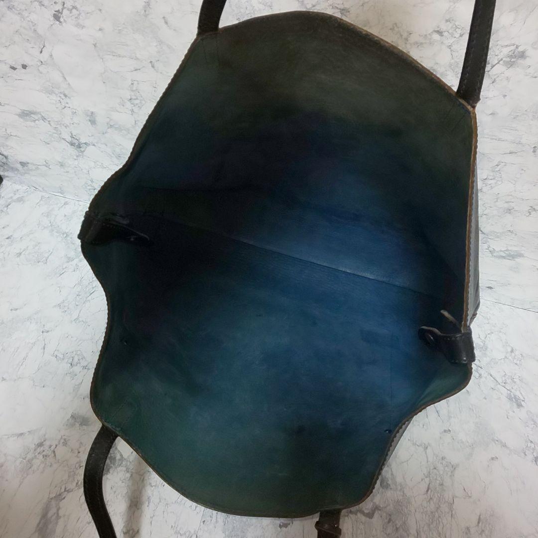 廃盤品 Felisi ラージトートバッグ 13-37 イタリアンレザー ブラック