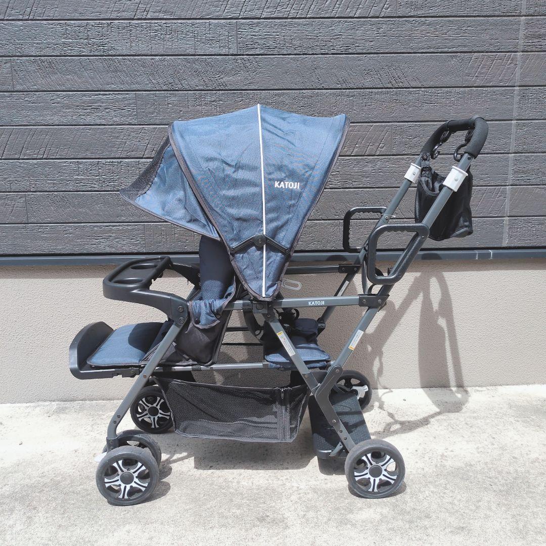 *mika*　KATOJI カトージ ベビーカー 二人でゴー 2人乗り