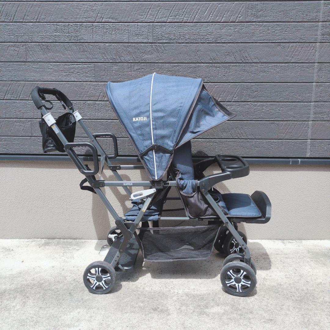 *mika*　KATOJI カトージ ベビーカー 二人でゴー 2人乗り